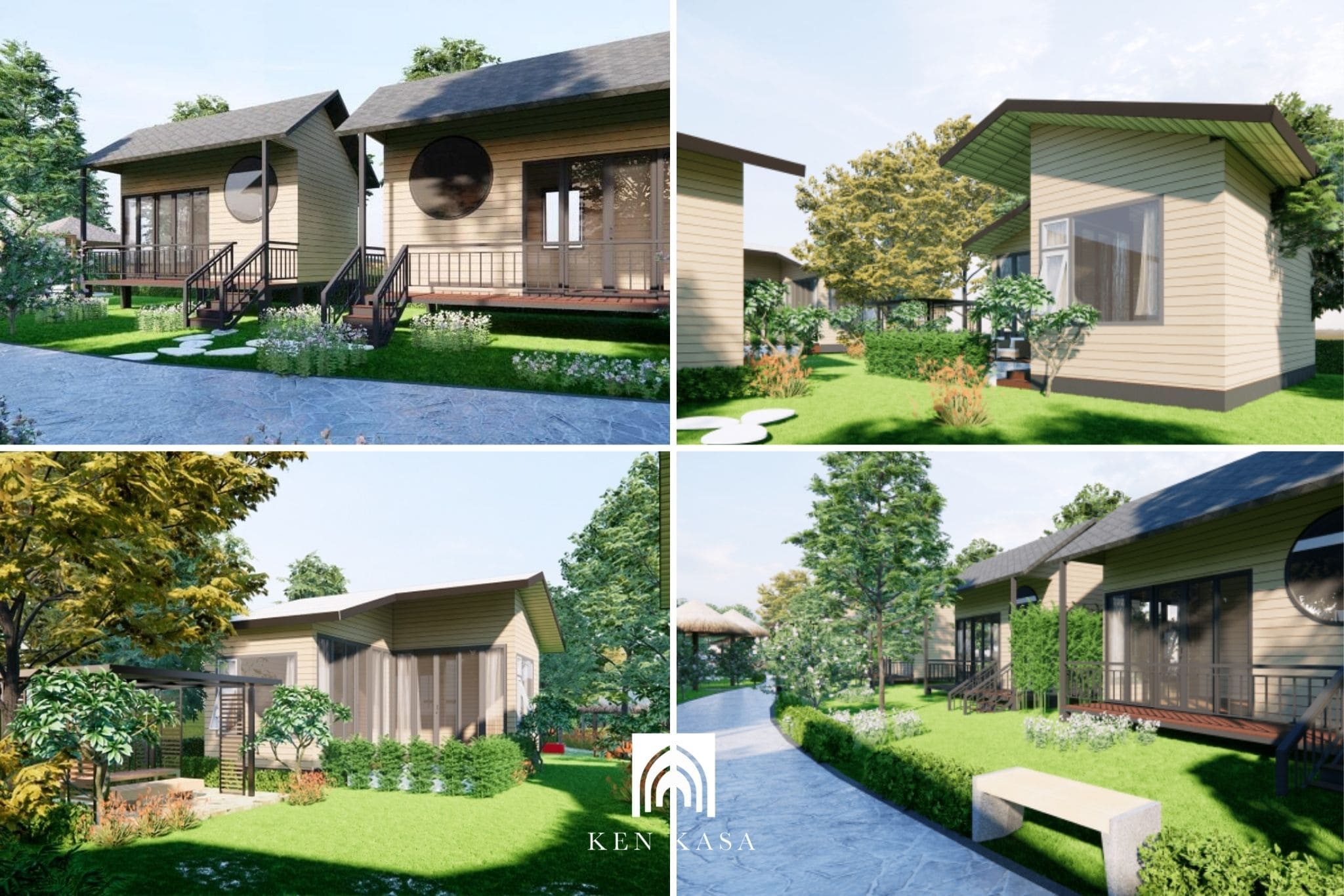 Ưu điểm của thiết kế bungalow